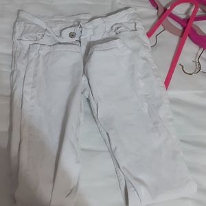 White jeans